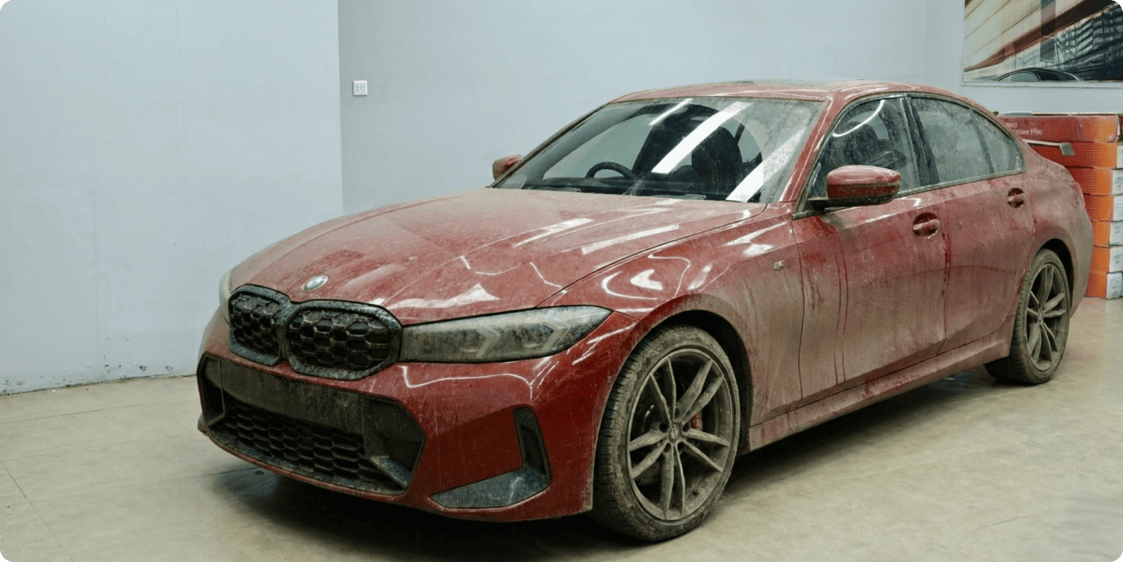 Before PPF - Dirty Car