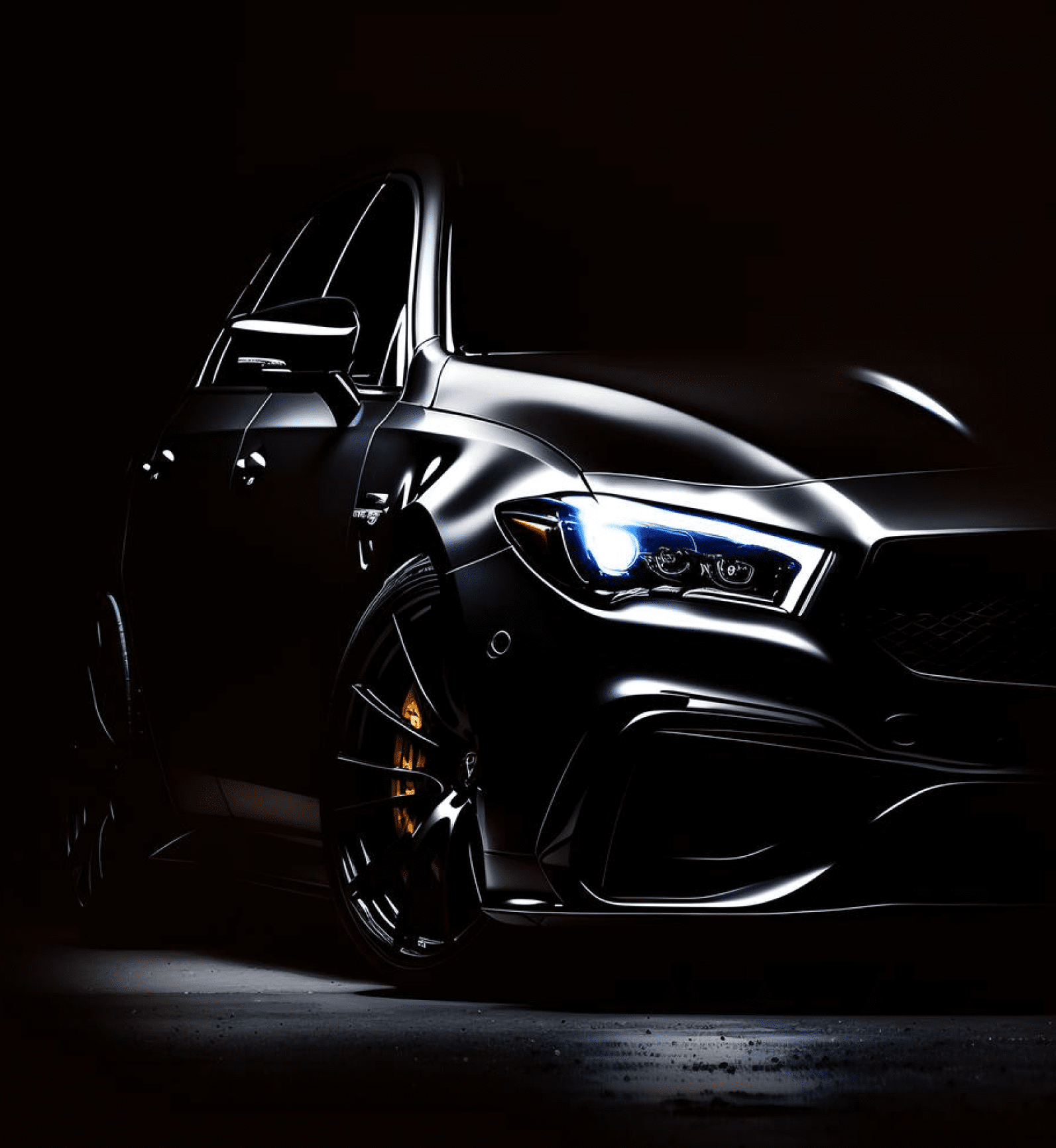 Car getting wet PPF application