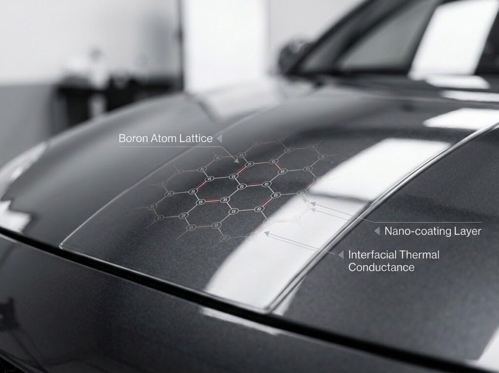 Borophene Coating