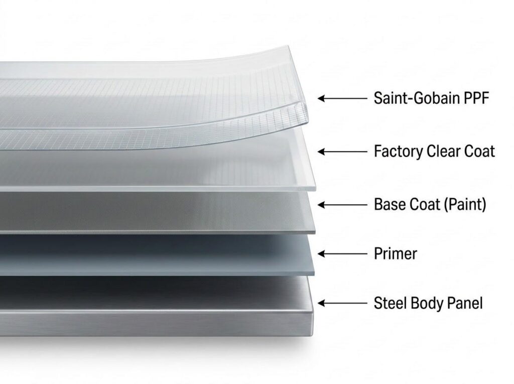 Saint-Gobain PPF for new car paint