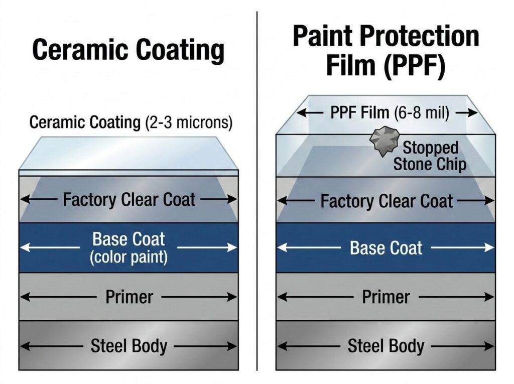 Apply PPF on a New Car