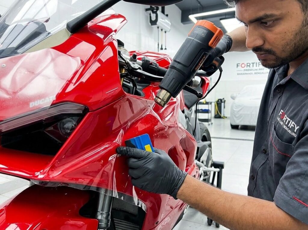Superbike PPF Installation