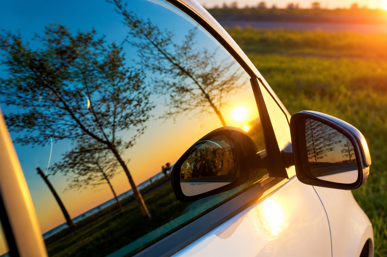 car window tint sunlight