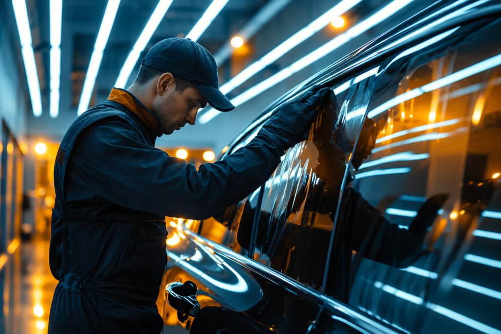 Ceramic Sun Control Film car installation